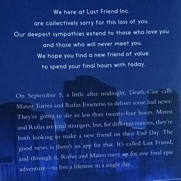 Adam Silvera "Death-cast" books - Picture 5 of 5